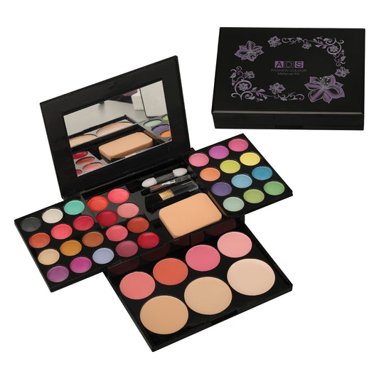 Juego de maquillaje para mujer, kit completo, todo en uno, set de regalo, sombra de ojos, paleta de sombras de ojos, rostro, rubor mate natural, bronceador, corrector