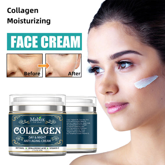 Crema facial hidratante con colágeno Productos para el cuidado de la piel Crema facial antienvejecimiento Eliminador de arrugas hidratante