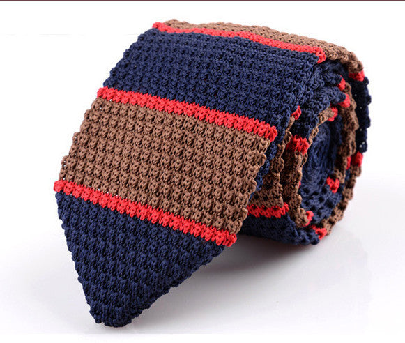 Korean Version Of British Retro Fashion Wool Hand-made Tide Sharp-pointed Necktie