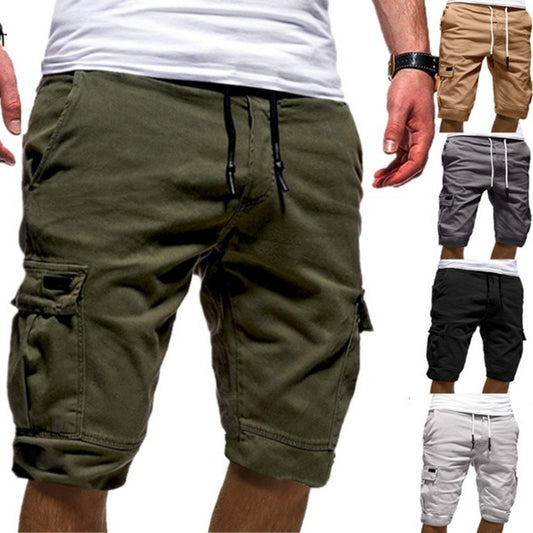 Pantalones cortos deportivos cargo informales para hombre, pantalones militares de combate para entrenamiento en el gimnasio, ropa de verano para hombre