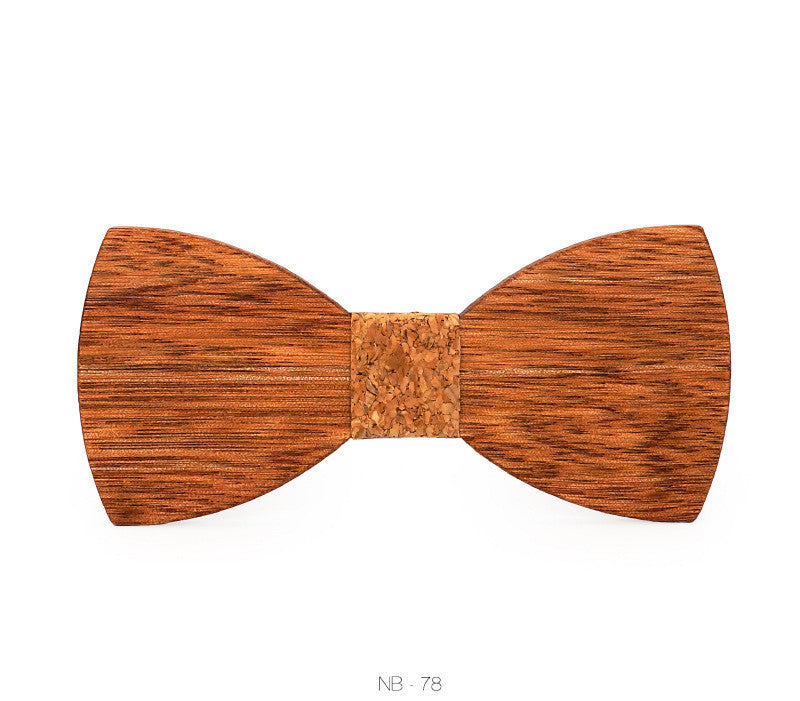 Bow Tie Wood Bow Tie Men's Wood Bow Tie