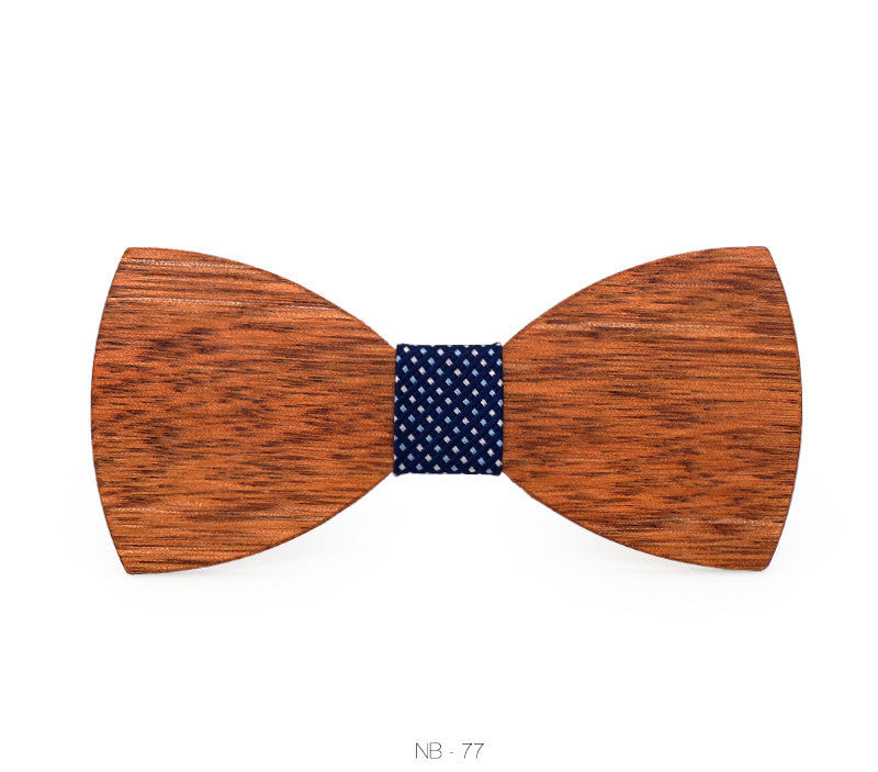 Bow Tie Wood Bow Tie Men's Wood Bow Tie