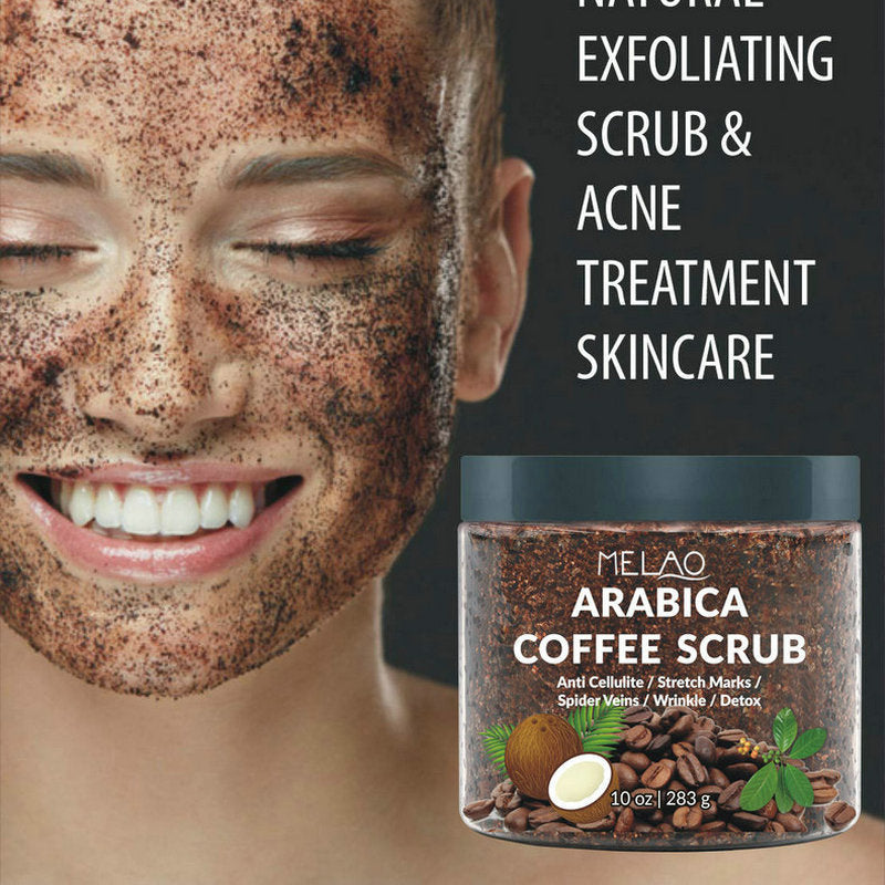 Exfoliante corporal de café exfoliante