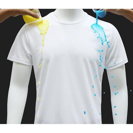 Camiseta de manga corta para parejas, de secado rápido, impermeable y antiincrustante