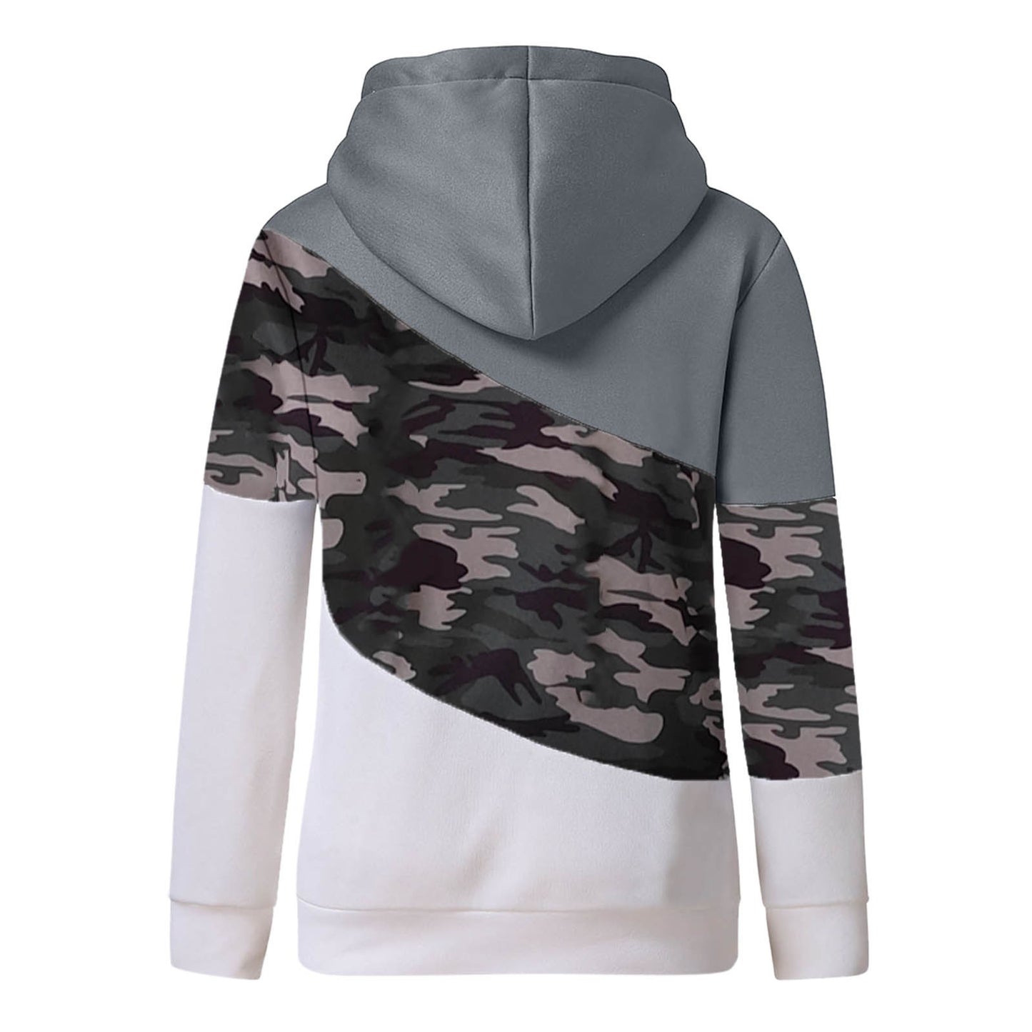 Sudadera con capucha para mujer Sudadera con capucha de camuflaje