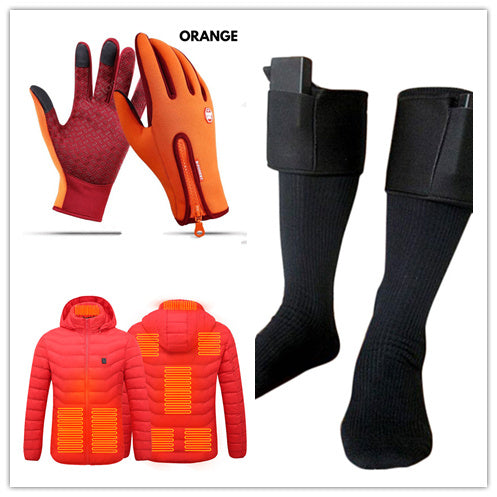 Guantes de invierno para montar en motocicleta con pantalla táctil, deslizantes, impermeables, deportivos, con forro polar