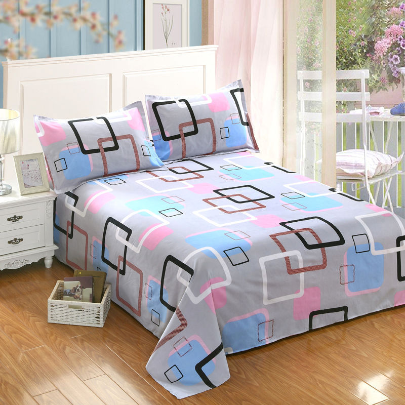 Single Double Bed Cartoon Bed Sheets Single Piece