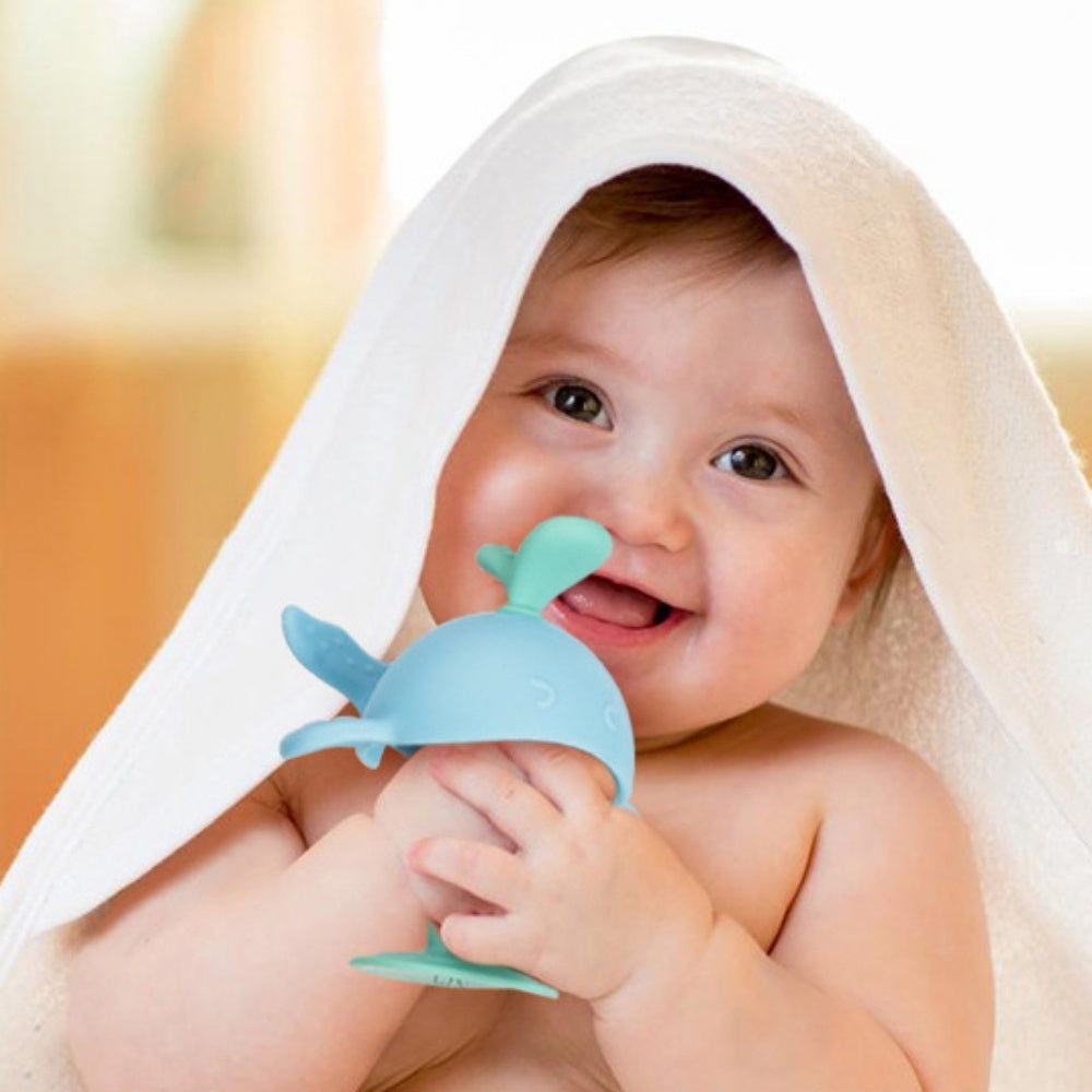 Juguetes para la dentición de bebés recién nacidos, mordedores de silicona seguros para bebés y niños pequeños, alivian las encías de los bebés, regalo perfecto para baby shower