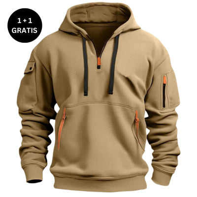 Sudadera con capucha y hombros caídos para hombre y mujer, sudadera holgada de talla grande, sudadera de moda