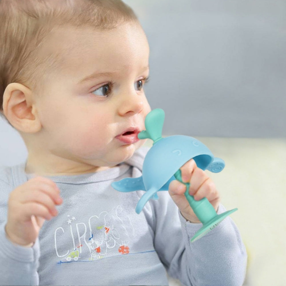 Juguetes para la dentición de bebés recién nacidos, mordedores de silicona seguros para bebés y niños pequeños, alivian las encías de los bebés, regalo perfecto para baby shower