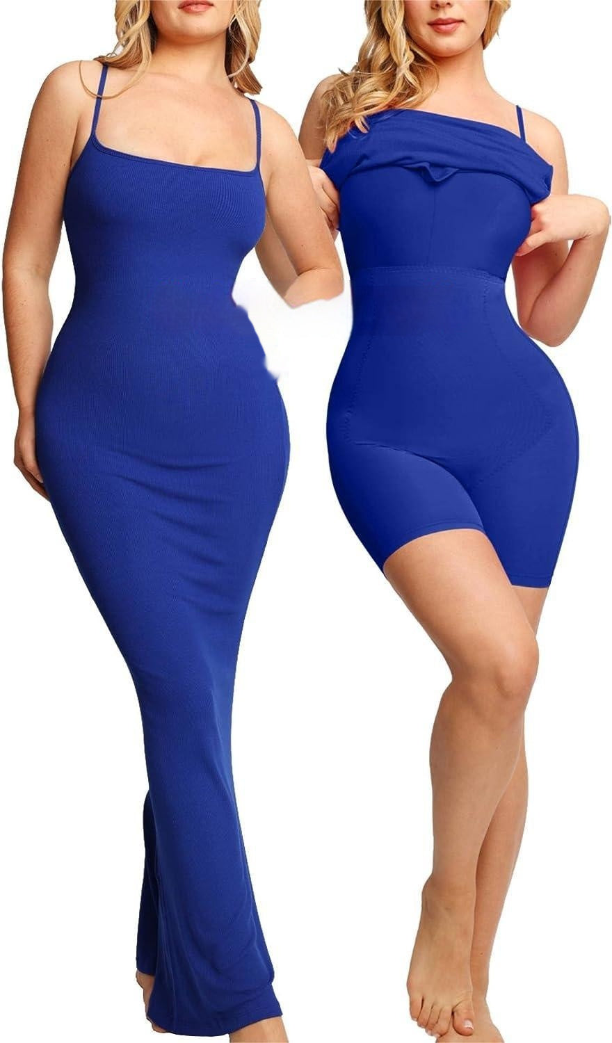 Vestido moldeador para mujer, mono, corsé para realzar la abdominoplastia, entrepierna abierta, liguero, falda larga ajustada, almohadilla para el pecho, body, vestido